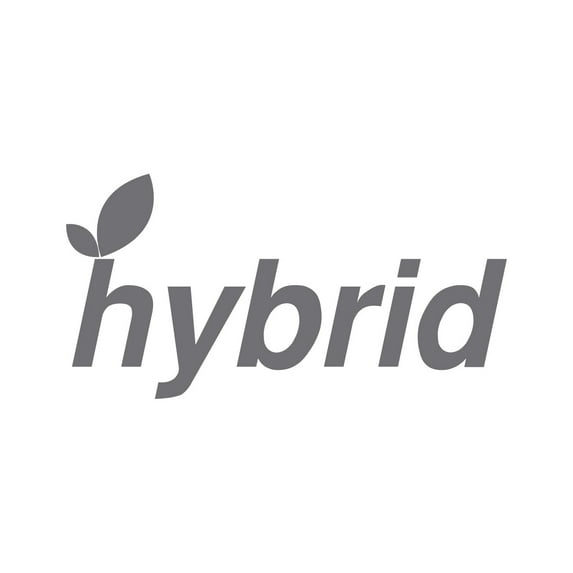 Hybrid Sticker Decal Die Cut - Self Adhesive Vinyl - Weatherproof - Made in USA - Many Color and Sizes - go green environmental