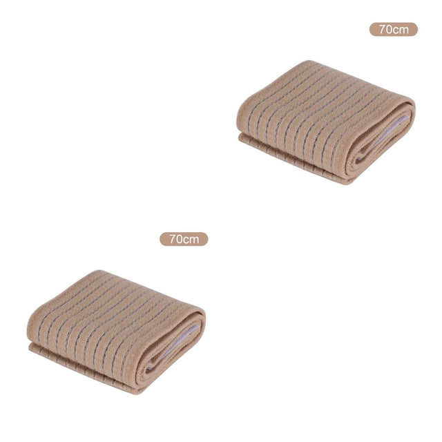 Greeniant Vendaje elástico portátil hebilla banda autoadhesiva cinta protectora de nailon para exteriores, piel, 70 cm, protector de tobillo Color de piel 70cm 2piezas