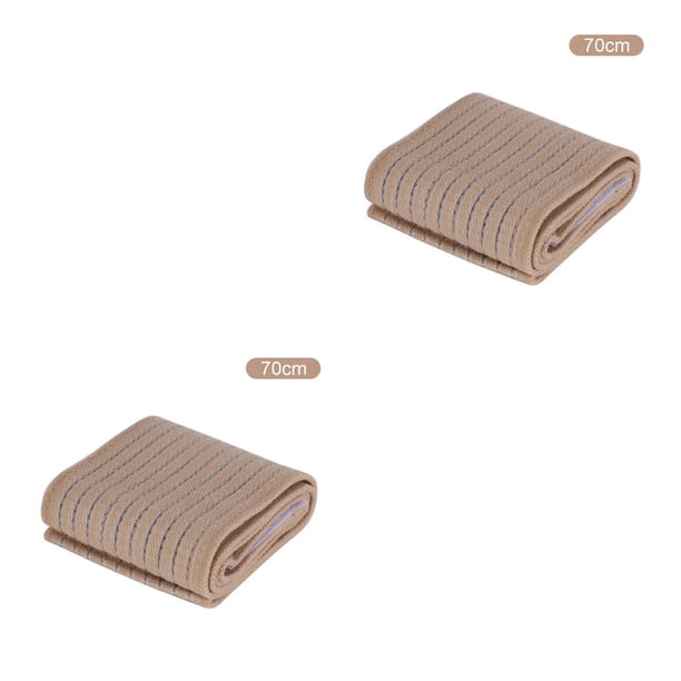 Vendaje de compresión de alta elasticidad Sonducket 1 Uds cinta de kinesiología deportiva para tobillo Negro 40cm