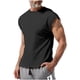 thumbnail image 1 of Hombres sin Mangas Camiseta Casual Color Sólido Hombro Delgado, Top de Moda para el Gimnasio Y el Uso Diario, 1 of 9