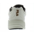 thumbnail image 3 of Fila Talon 2 Strap Mens Shoes Size 9.5, Color: Fila Cream/Espresso/Wheat, 3 of 5