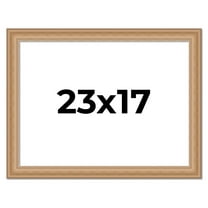 23x17 Frame Charleston Honey Brown Solid Wood Picture Frame Width 1.75 Inches | Interior Depth 0.5
