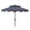 Navy/White, variant on SAFAVIEH Outdoor Collection Zimmerman 9-Foot Market Umbrella Navy/White