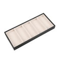 thumbnail image 1 of Inteprter Caja para gafas Muestra y almacena cuidadosamente tus gafas o joyas favoritas. Borrar pantalla también Almacenamiento y organización del hogar negro, 1 of 6