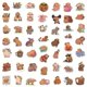 thumbnail image 2 of 10/30/50 Uds. Bonita pegatina de PVC de capibara, decoración estética para niños, álbum de recortes, cuaderno de bocetos, papelería coreana, suministros escolares, 2 of 5
