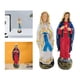 thumbnail image 1 of 2 estatuas de resina de la Virgen María, escultura artesanal para el hogar, la Oficina, la sala de estar, la iglesia de Navidad, el estante de escrito Macarena Estatuilla de María, 1 of 8