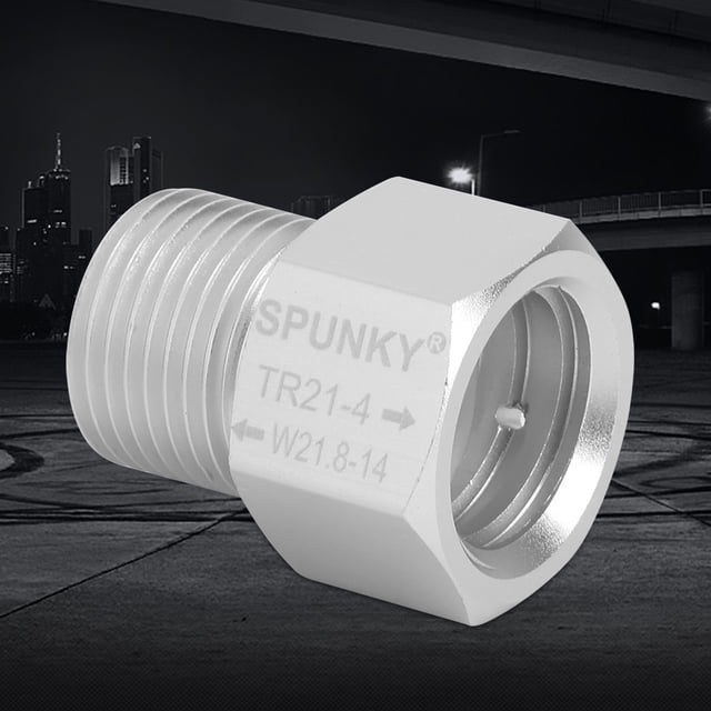 Aluminium Alloy Female Thread TR21-4 to Male Thread W21.8-14 Adapter Connector for Sodastream