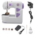 thumbnail image 1 of Mini máquina de coser portátil eléctrica para el hogar Micro mini máquina de coser de escritorio 100‑240 V para pequeños proyectos Reparaciones rápidas Enchufe de Reino Unido, 1 of 9