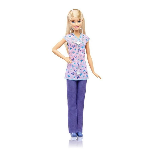 Muneca Barbie Enfermera Rubia Walmart en linea