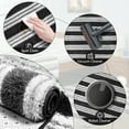 thumbnail image 4 of CozyDesg Soft Area Rugs for Living Room Bedroom,Large Rug Fluffy Fuzzy Shag Shaggy Soft Plush Carpet,Indoor Floor Carpet for Dining Room Home Decor,Black & White, 4 of 7