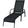 thumbnail image 5 of Costway Juego de 2 Sillones Reclinables para Patio Tipo Chaise Longue, Ajustables, 5 of 5