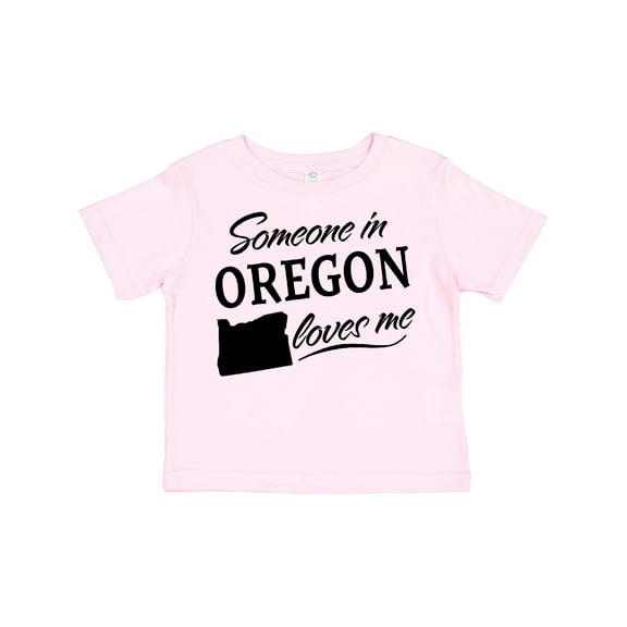 Inktastic Someone in Oregon Loves Me Boys or Girls Toddler T-Shirt