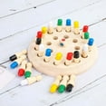 thumbnail image 4 of SUTENGDA Wooden Memory and Color Matching Game for Kids and Elderly - Fun and Educational Toy - Color Matching Memory Stick Activity for Home or Travel, 4 of 7