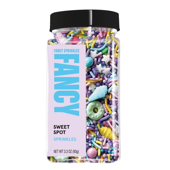 Fancy Sprinkles Sweet Spot Dessert Sprinkles, 3.3 oz