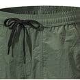 thumbnail image 5 of Ceisia Summer Men's Quick Dry Ice Silk Running Shorts Casual Solid Color Nylon Shorts with Pockets Army Green XL Gifts, 5 of 5