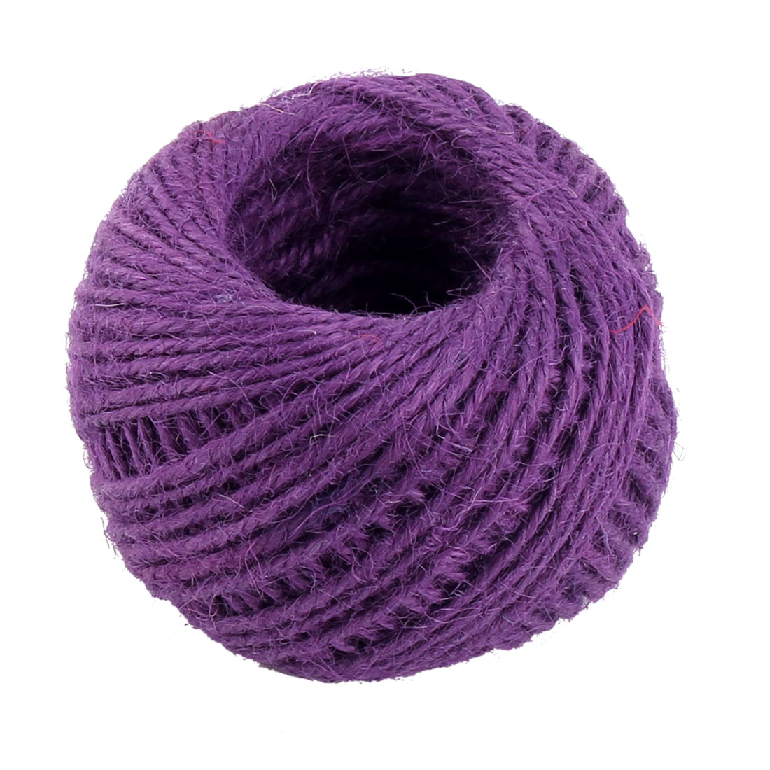 Jute Burlap Ribbon Twine Rope Cord String Wrap Roll Purple 2mm Dia 50m