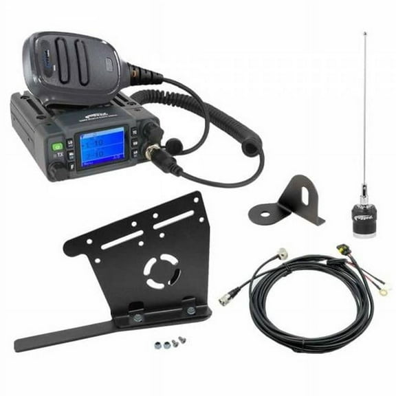 Jeep with Waterproof Mobile Radio Kit