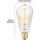 thumbnail image 2 of 6x E27 60w Incandescent Edison Bulb 220v St64 Retro 64mm X 140mm -bp, 2 of 4