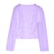 thumbnail image 5 of mfyjkho Tops De Gimnasio Para Mujer, Blusa Tipo Cárdigan De Encaje Con Mangas 3/4 Holgadas E Informales Para Mujer Tops De Tallas Grandes Xxl, 5 of 7