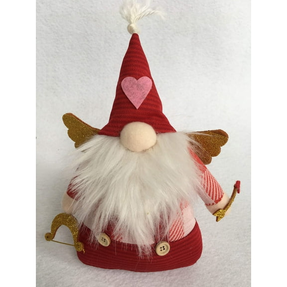 Valentine Cupid Plush Gnome