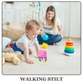 thumbnail image 3 of Homoyoyo 6Pcs Games Walking Stilts in Assorted Colors for Balance Training and Fun, 3 of 6