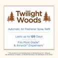Great Value Automatic Air Freshener Spray Refill, Twilight Woods, 12.34