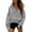 Grey, variant on PRETTYGARDEN Women's Zip Up Y2K Hoodies Fall Fashion Long Sleeve Hooded Fleece Sweatshirts Casual Jacket Winter Clothes