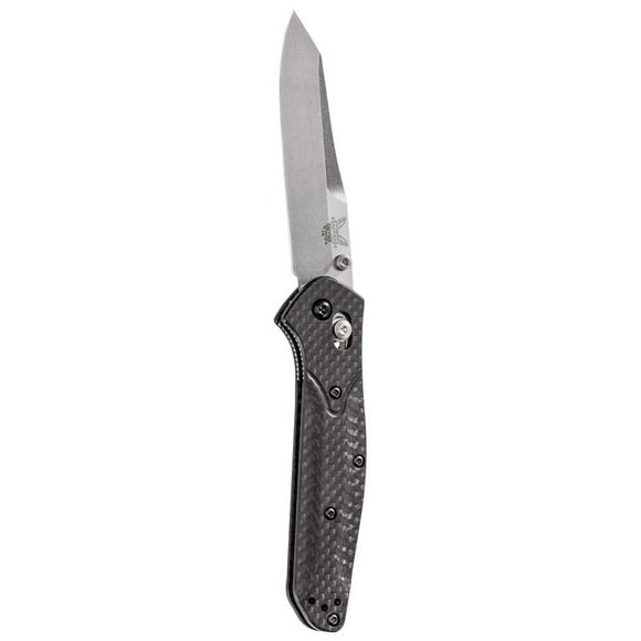 Benchmade Osborne AXIS Lock Knife Carbon Fiber S90V (3.4&quot; Stonewash) 940-1