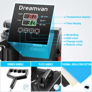 8 in 1 Heat Press Machine, 12 x 15 Combo Digital Multifunctional Sublimation Heat Transfer Machine, 360-degree Rotation Swing Away Shirt Printing Machine for Tshirt,Hat,Mug,Plate