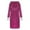 Hot Pink, variant on YanHoo Plush Robes For Women, Fleece Womens Robe, Fuzzy Fluffy Women's Bathrobe Soft Warm Female Bathrobes Long