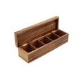 thumbnail image 1 of Ironwood Gourmet, Townhouse Tea Box, Acacia Wood, 5-Cell, 1 of 3