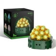 thumbnail image 1 of Amyove Creative Bouquet Building Blocks Potted Succulent Building Bricks Toys For Interior Decoration, 1 of 8