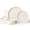 Cream White, variant on 12-Piece Plates And Bowls Sets, Porcelain  Dinnerware Sets For 6 - Chip And Scratch Resistant, Microwave And Dishwasher Friendly, Cream White
