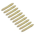thumbnail image 1 of Unique Bargains 4x13mm Hanger Bolts, 12 Pack Double Ended Self-Tapping Thread Dowel Screws, 1 of 5