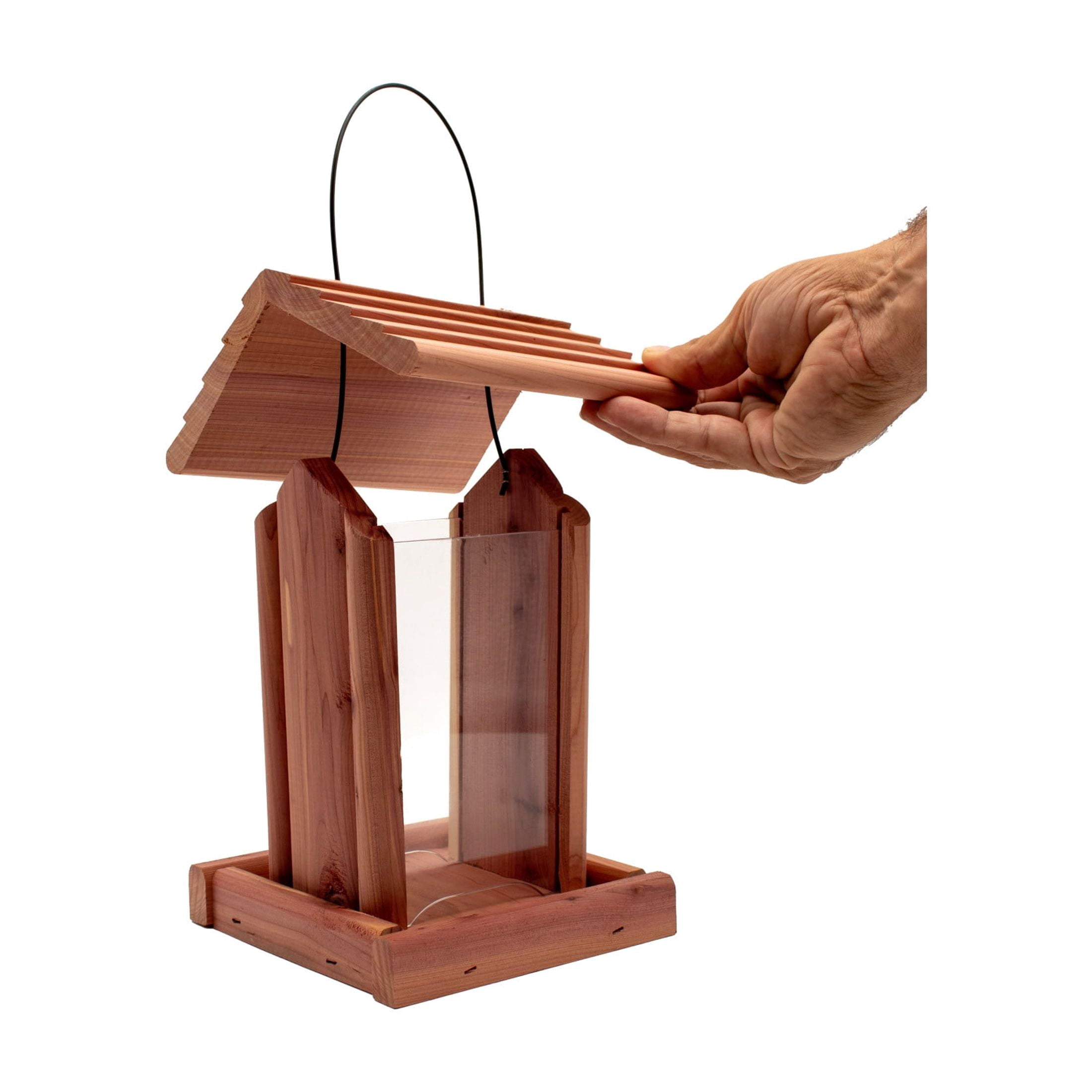 Pennington Cedar Delite Classic Wild Bird Feeder, 1.5 lbs Capacity