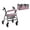 Butterfly Dragonfly Pink, variant on COEQINE Rollator Seat & Roller Bar Covers with Carry Storage Carrier Tote 3 Pieces Set, Easy Installation Rollator Walker Accessories Gifts for Seniors, Bohemian Floral Butterfly