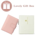 thumbnail image 7 of GAEKEAO Wallets for Women Small Vegan Leather RFID Blocking Bifold Zipper Pocket Wallet Card Case Purse with ID Window, 7 of 7