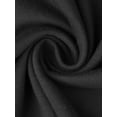 thumbnail image 5 of INSPIRE CHIC Womens Maternity Tank Tops Pleated Peplum Tunic Cap Sleeve Casual Shirt Dressy Sleeveless Pregnancy Blouses M Black, 5 of 6