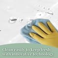 thumbnail image 3 of Plastic Shower Liner Clear - Premium PEVA Shower Curtain Liner with Rustproof Grommets and 3 Magnets, Waterproof Lightweight Bathroom Curtains - Clear, 3 of 4