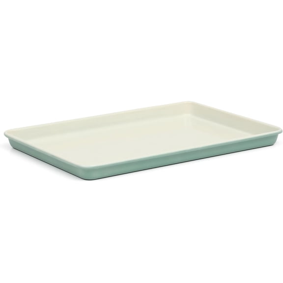 Gallen 15 x 10 Inch Nonstick Carbon Steel Cookie Sheet – Teal, Durable Bakeware for Even Baking and Easy Cleanup