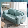 thumbnail image 4 of European-style Fabric Living Room Sofas Luxury Living Room Furniture Leisure Lazy Sofa Armchair Home Creative Balcony Sofa chair My Lux Decor Round, 4 of 26