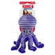 thumbnail image 3 of Juguete para perro KONG Cuteseas Rufflez pulpo de peluche suave con relieve, 3 of 5