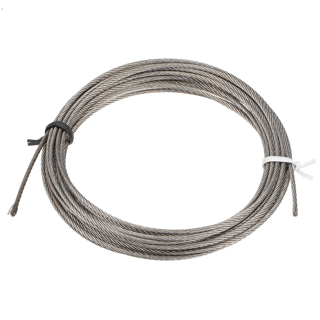 Uxcell 1.5mm Dia 4m 13ft Length 304 Stainless Steel Wire Rope Cable