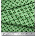 thumbnail image 3 of Soimoi Viscose Chiffon Fabric Diamond,Plus Sign & Triangle Geometric Print Sewing Fabric Yard 42 Inch Wide, 3 of 3