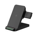 thumbnail image 2 of LAX - Station de Charge Sans Fil 3 en 1, Noir, 2 of 5