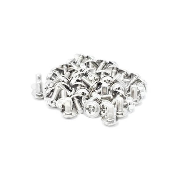 0.25 in. PC Mounting Computer Case Screws M3 - Pack of 50