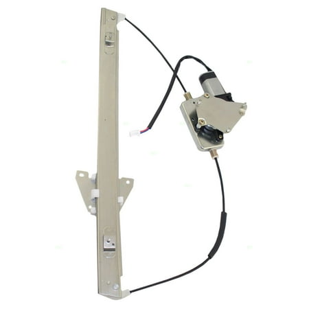 Window Motor Part Type - BROCK Power Window Lift Regulator with Motor Assembly Driver Front Replacement for 00-06 Mazda MPV Van LC6259590D