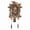 Imitation copper color, variant on Antique Wall Clock With Sound Unique Cuckoo Bird Flapping Battery Operated Pendulums Clock for Home Decorative Gift