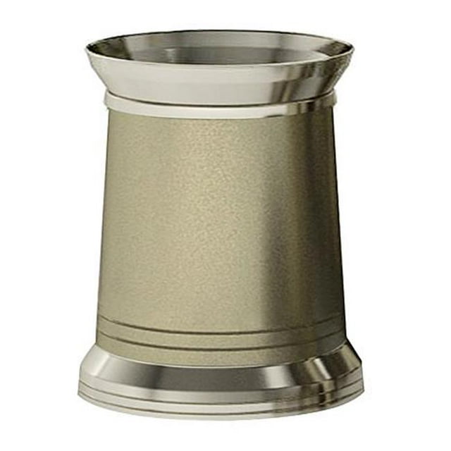 NuSteel LHMS8H Light House Matt-Shiny Waste Basket