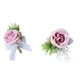 thumbnail image 1 of Ramillete de pulsera con ramillete de rosas artificiales para hombres y mujeres, conjunto de bolas de boda, decoración, conjunto de accesorios de flores, decoración, 1 of 5